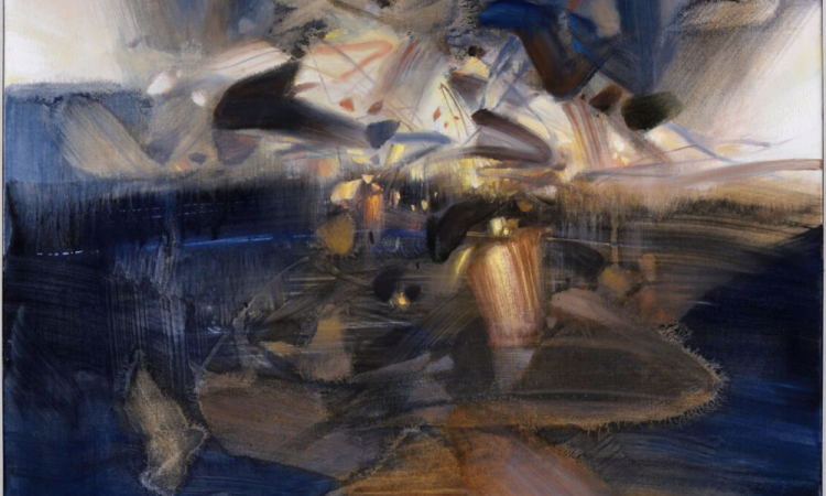 CHU TEH-CHUN (1920-2014) Des reflets - 1989 - Estimation : 150 000 € à 180 000 €